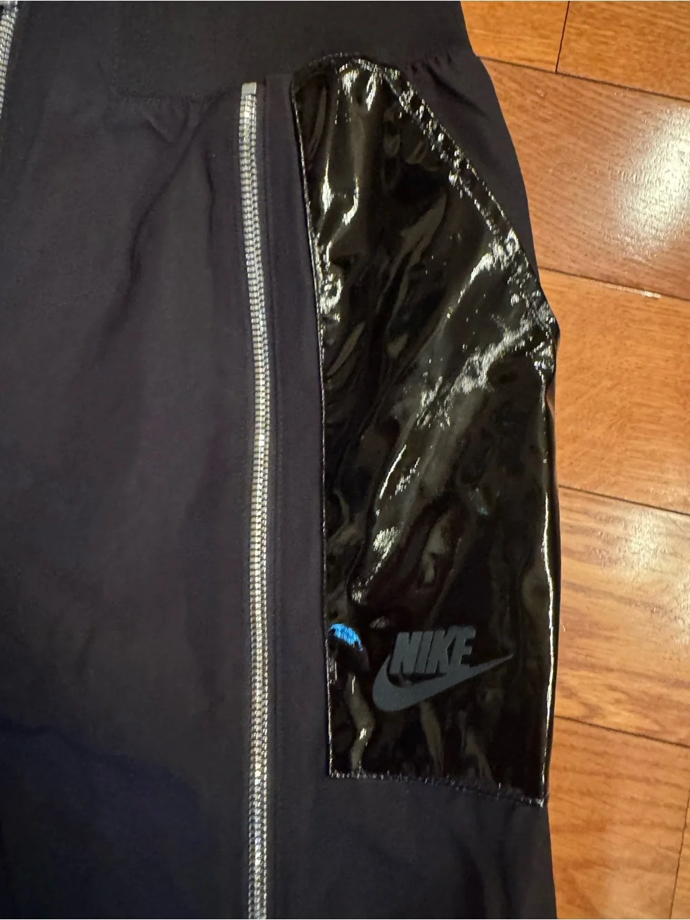 Nike Sportswear Icon Clash Woven Zip Track Pants Black Medium EUC